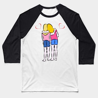 TWO SISTER Baseball T-Shirt